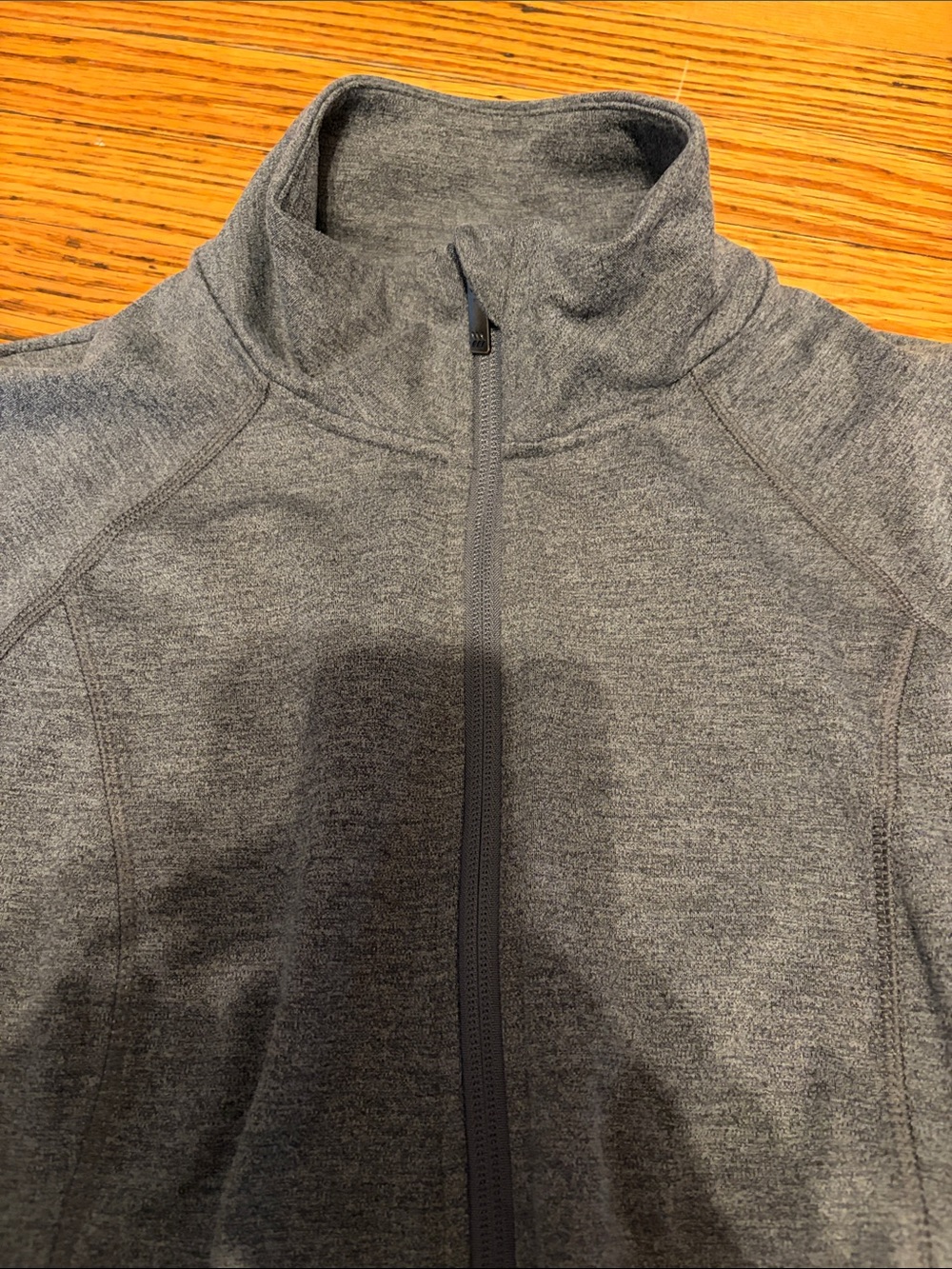 all in motion Charcoal Gray Full-Zip Utility Jacket - Picture 3 of 5